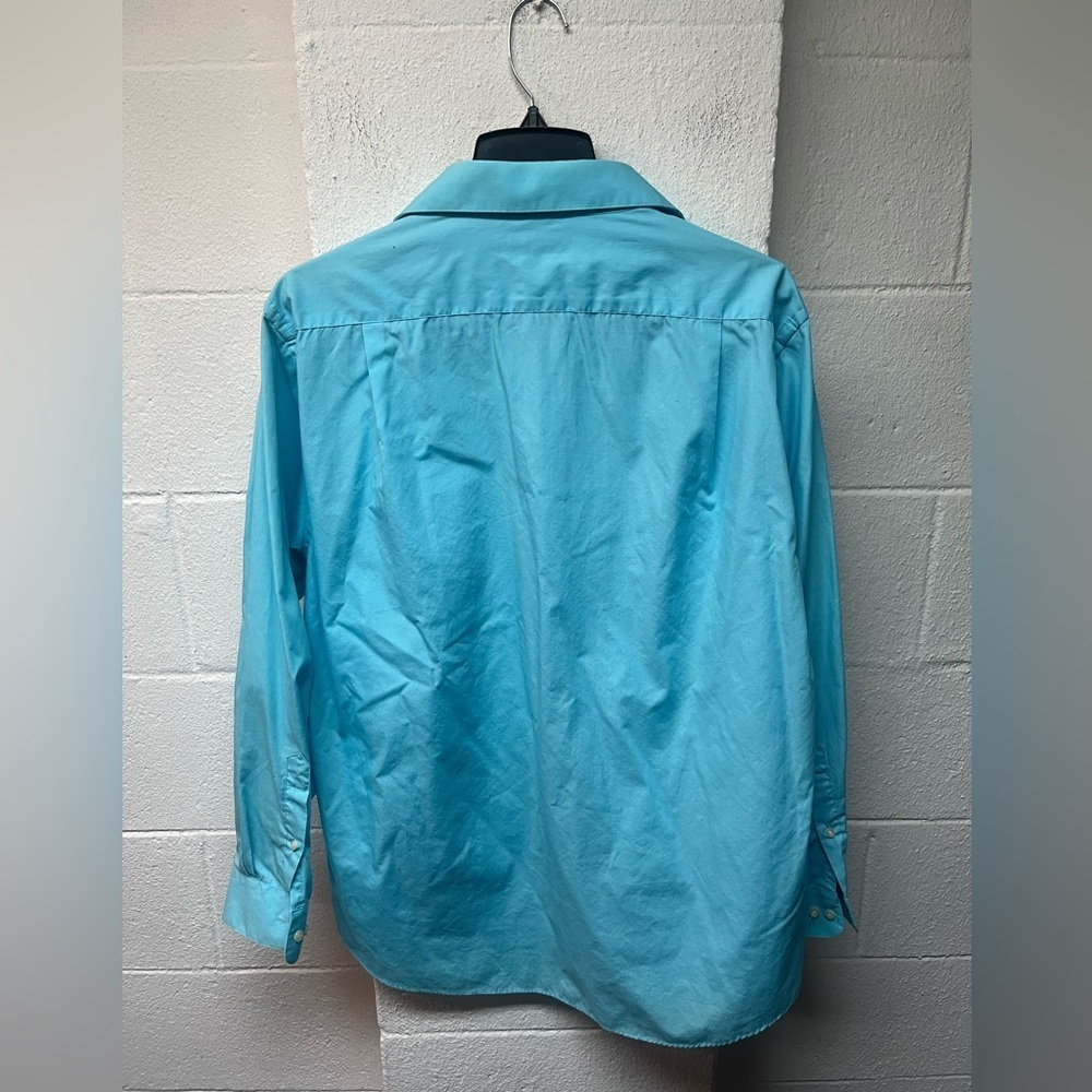 Croft & Barrow Aqua Shirt - Picture 4 of 4